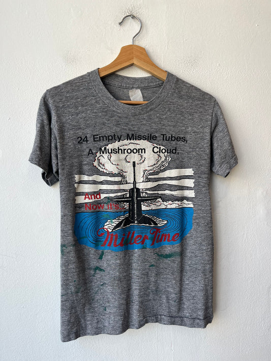 80's Miller Lite Mushroom Cloud T-Shirt