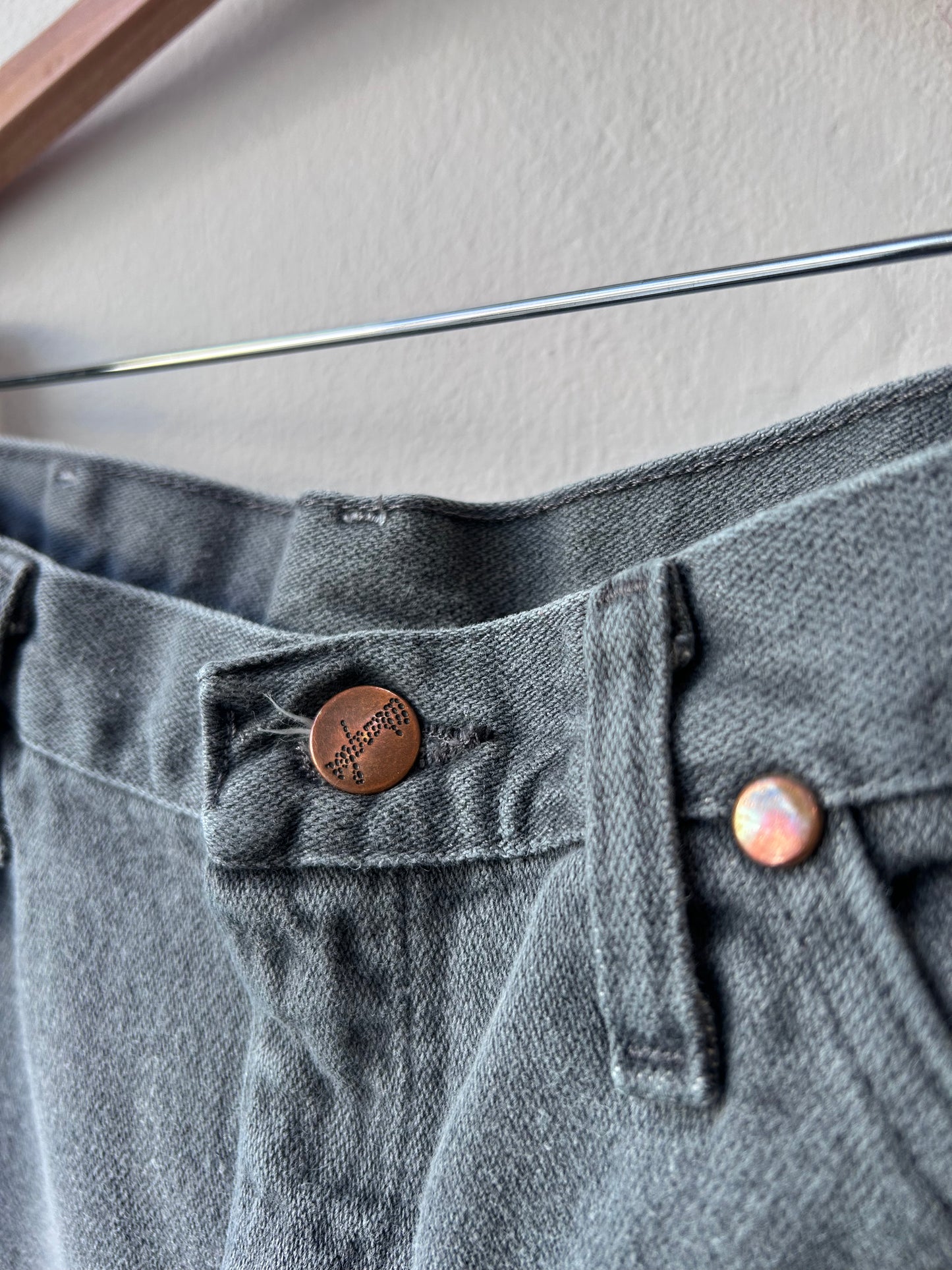 Y2K Gray Wrangler Jeans 32"