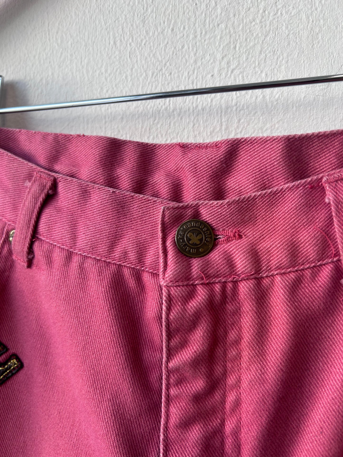 Y2K Mary Kate & Ashley Patchwork Pants 26"