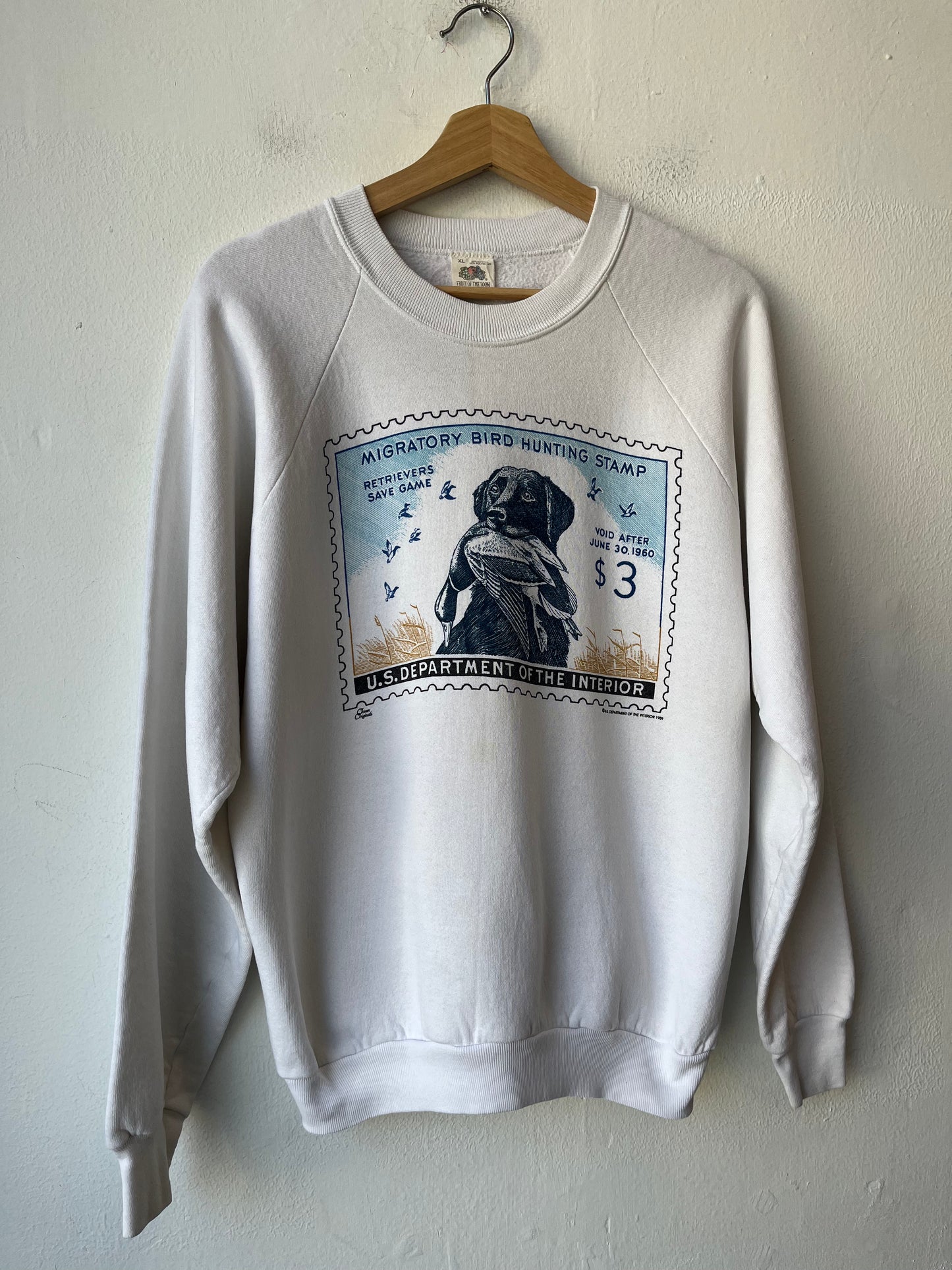 90's Hunting Stamp Sweatshirt