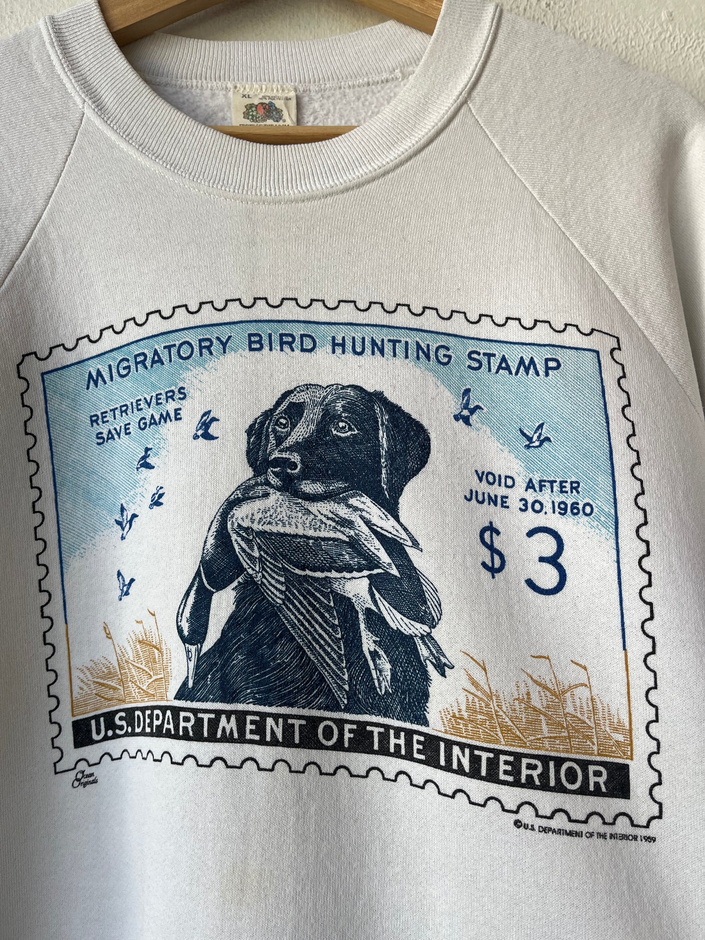 90's Hunting Stamp Sweatshirt