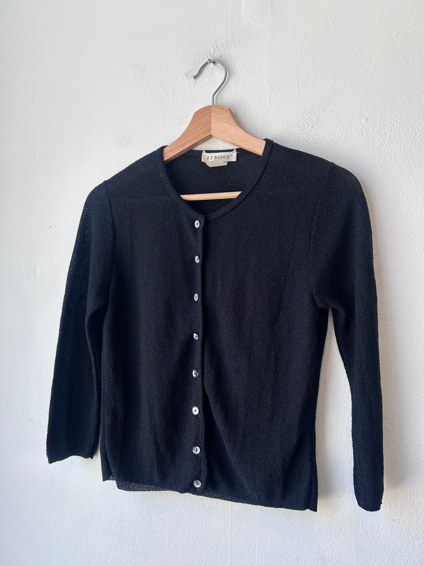 90's Black Cardigan