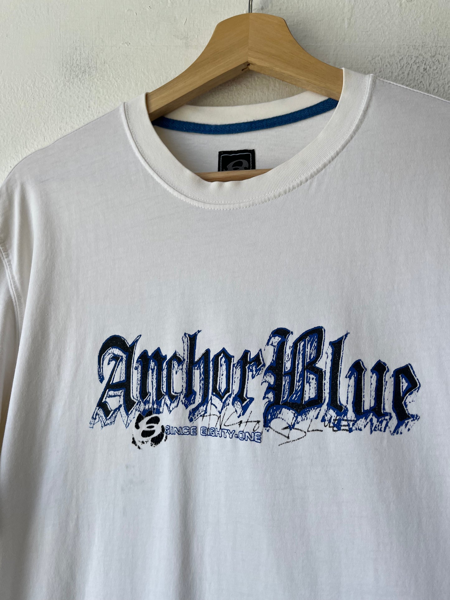 Y2K Anchor Blue T-Shirt