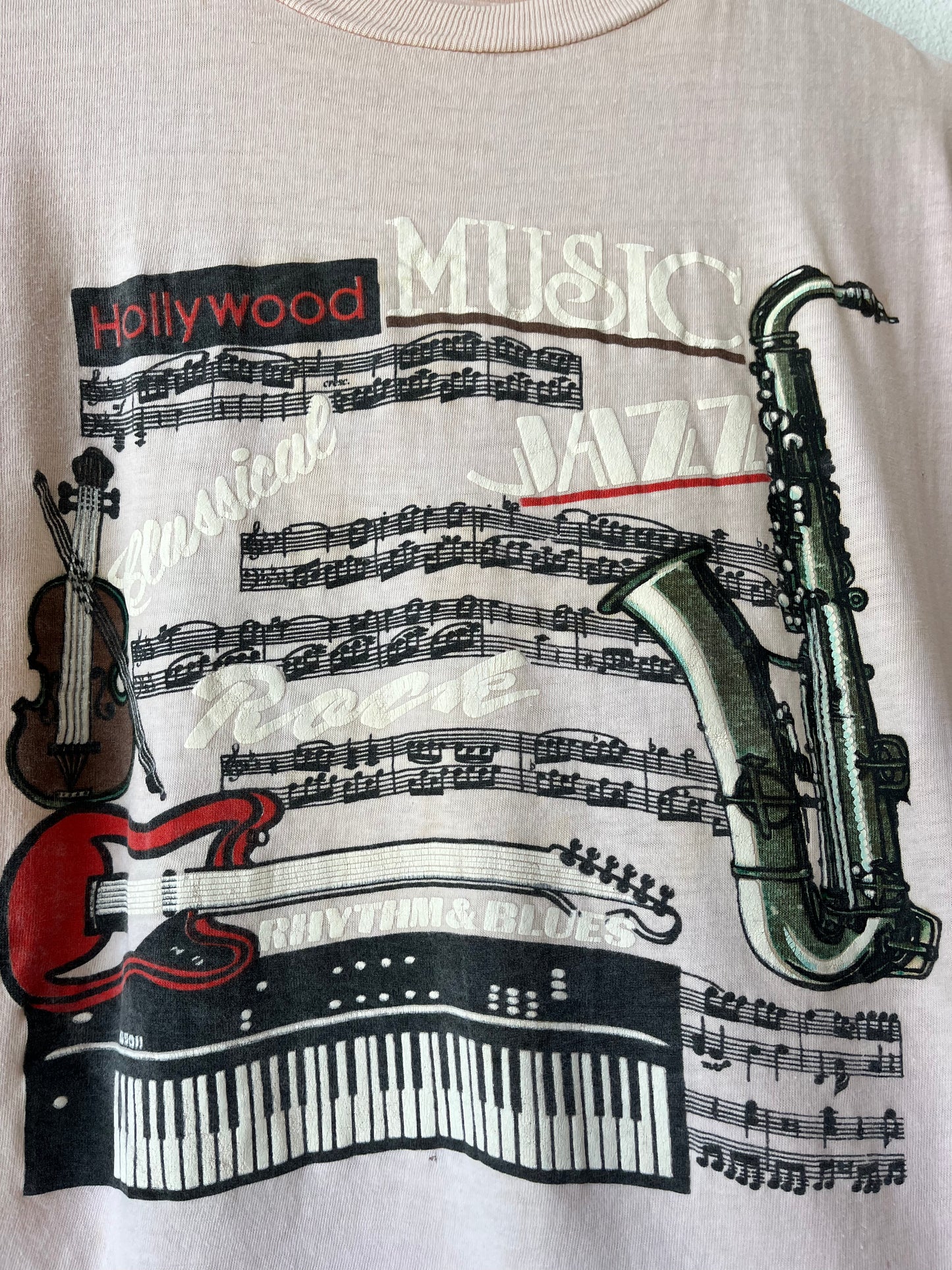 90's Hollywood Music T-Shirt