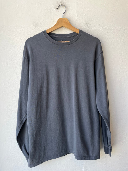 Y2K Gray Long Sleeve Shirt