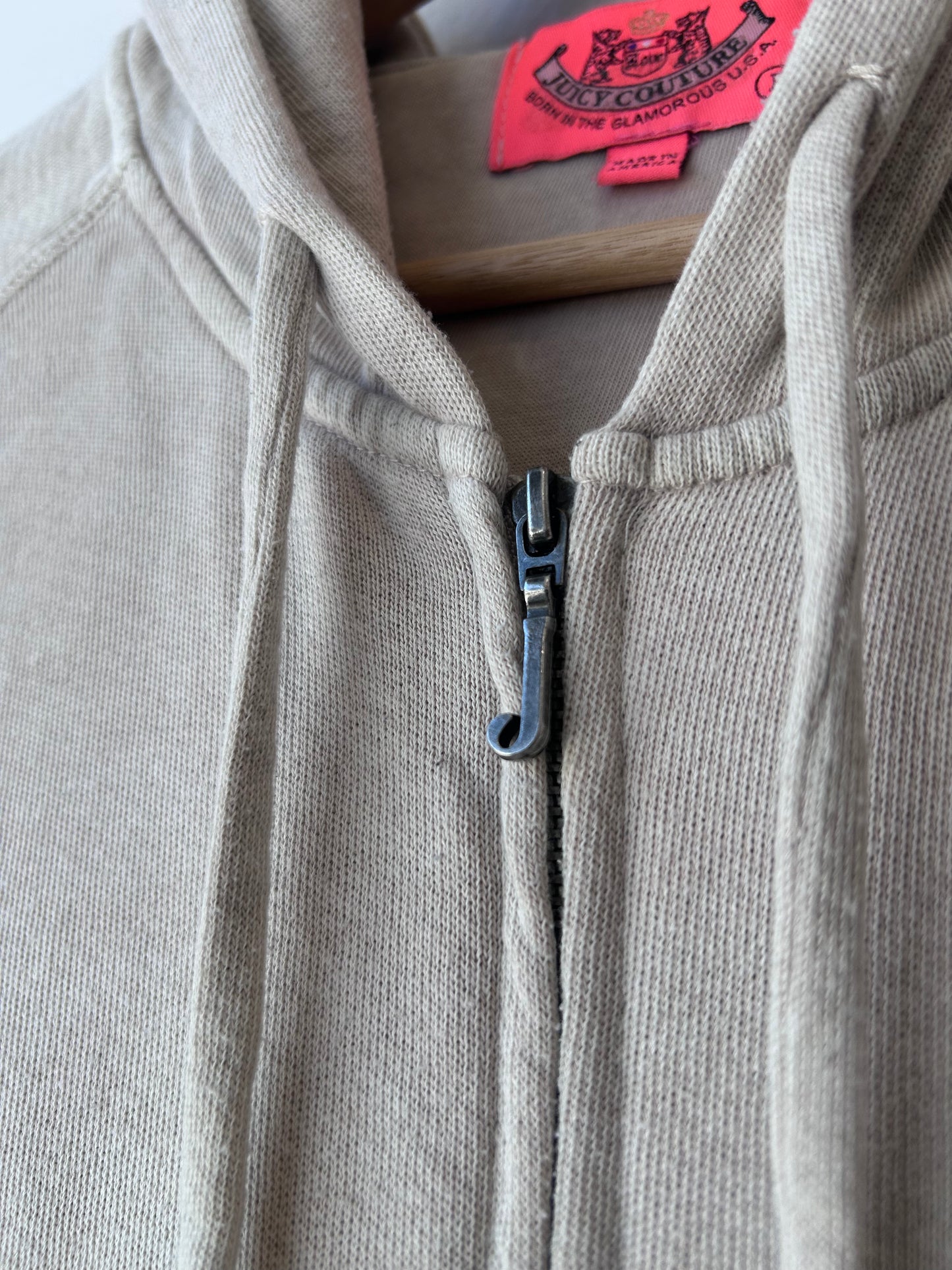 Y2K Juicy Couture Cotton Zip Up