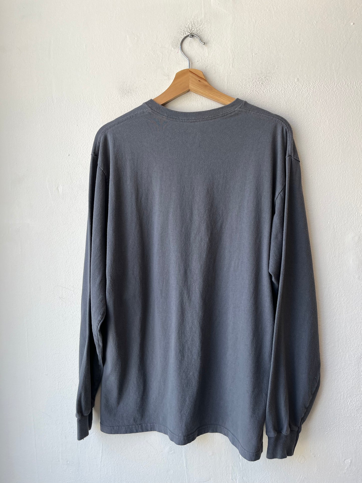 Y2K Gray Long Sleeve Shirt