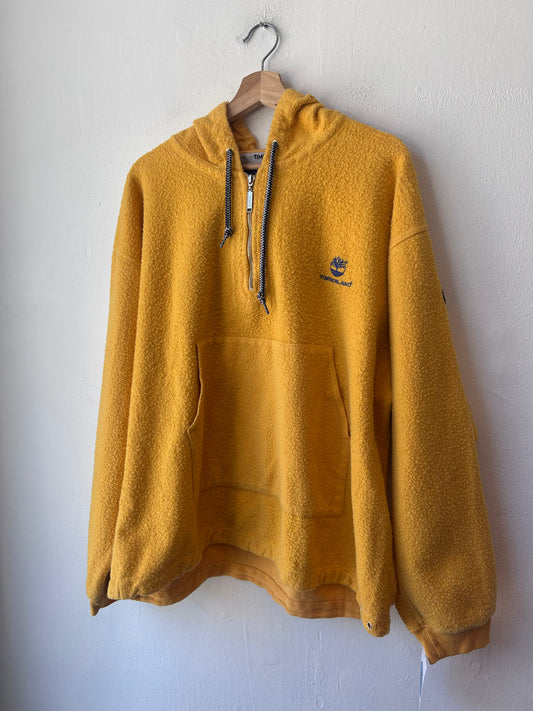 Y2K Timberland 1/4 Zip Hooded Sweatshirt