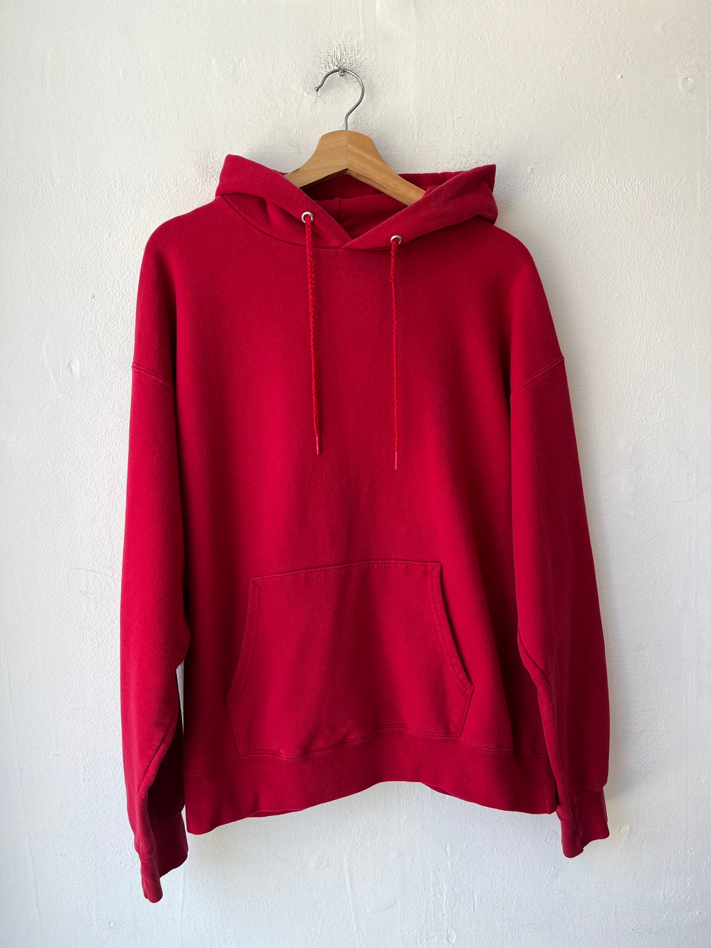 90's Red Hoodie