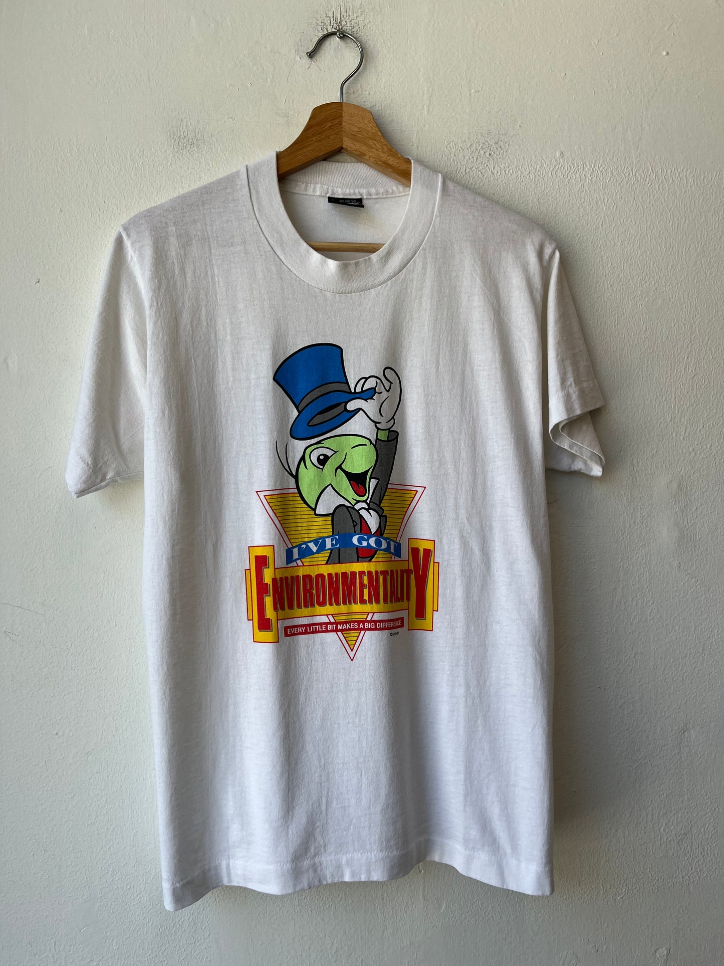 90's Jiminy Cricket Environentality T-Shirt
