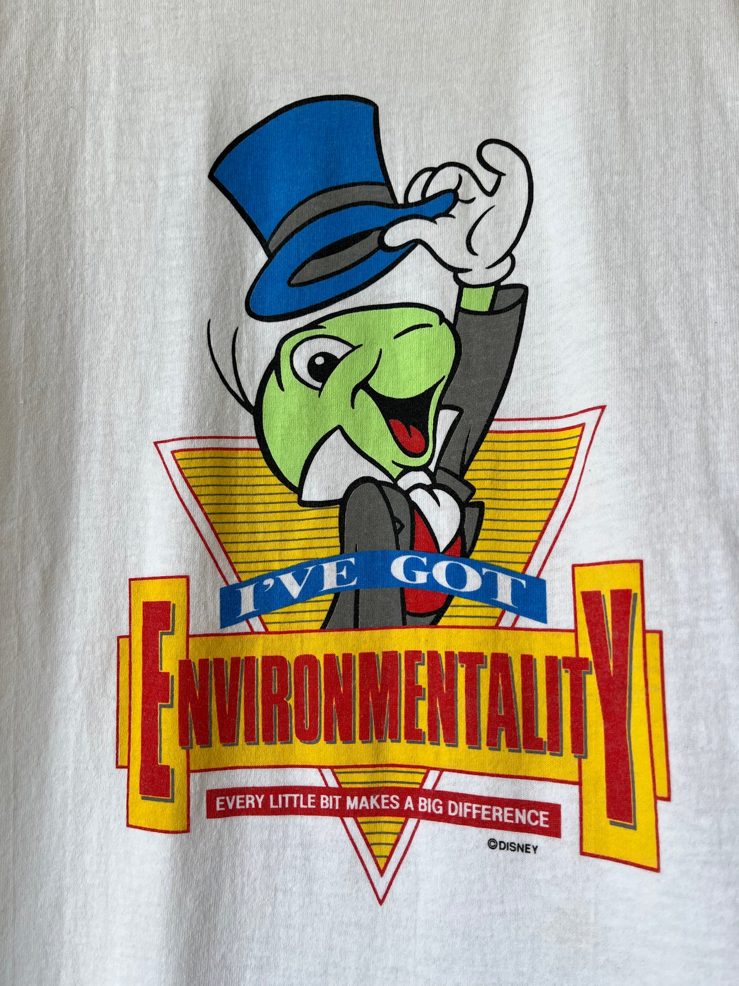90's Jiminy Cricket Environentality T-Shirt