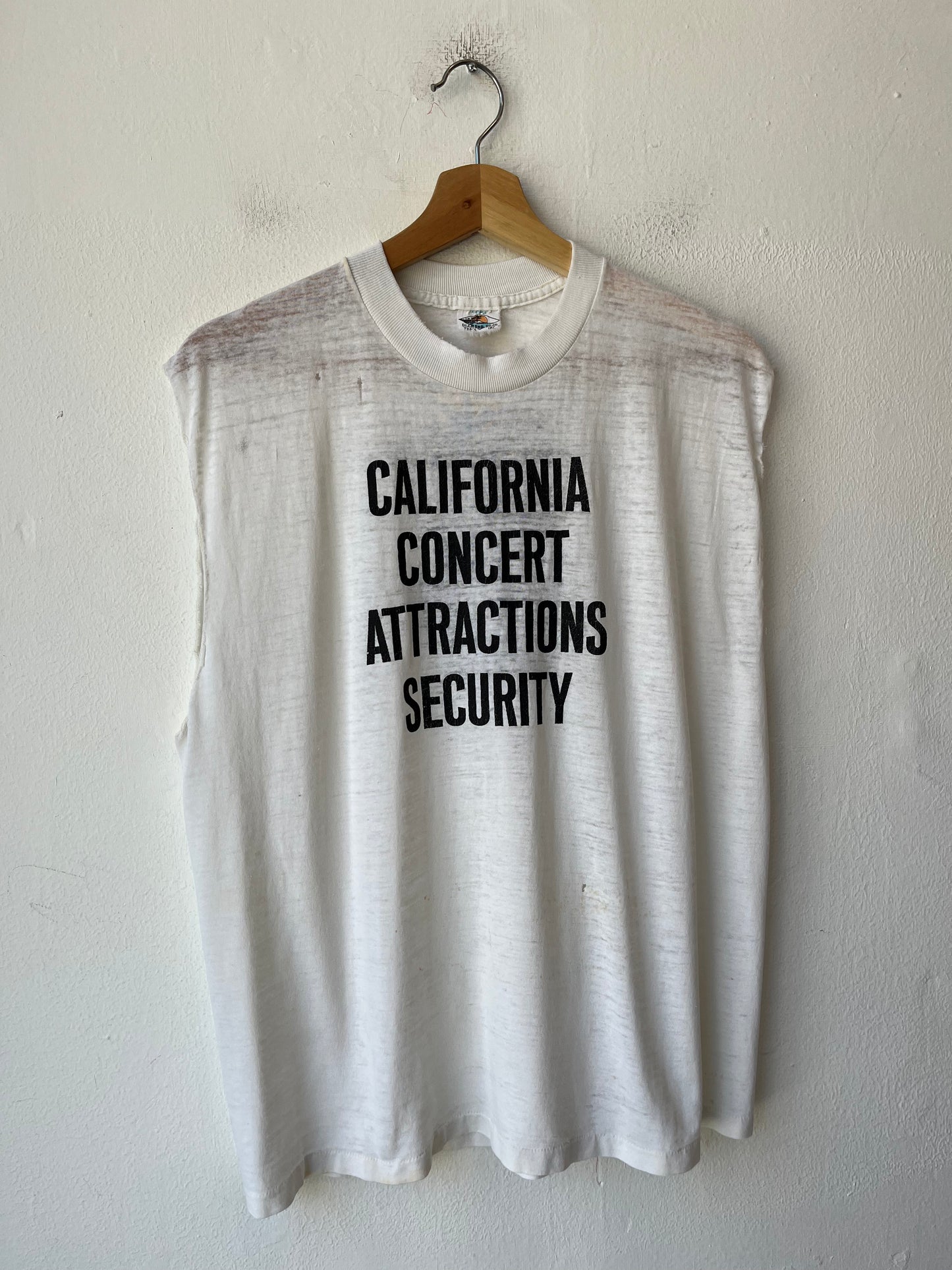 80's Concert Security Tank Top