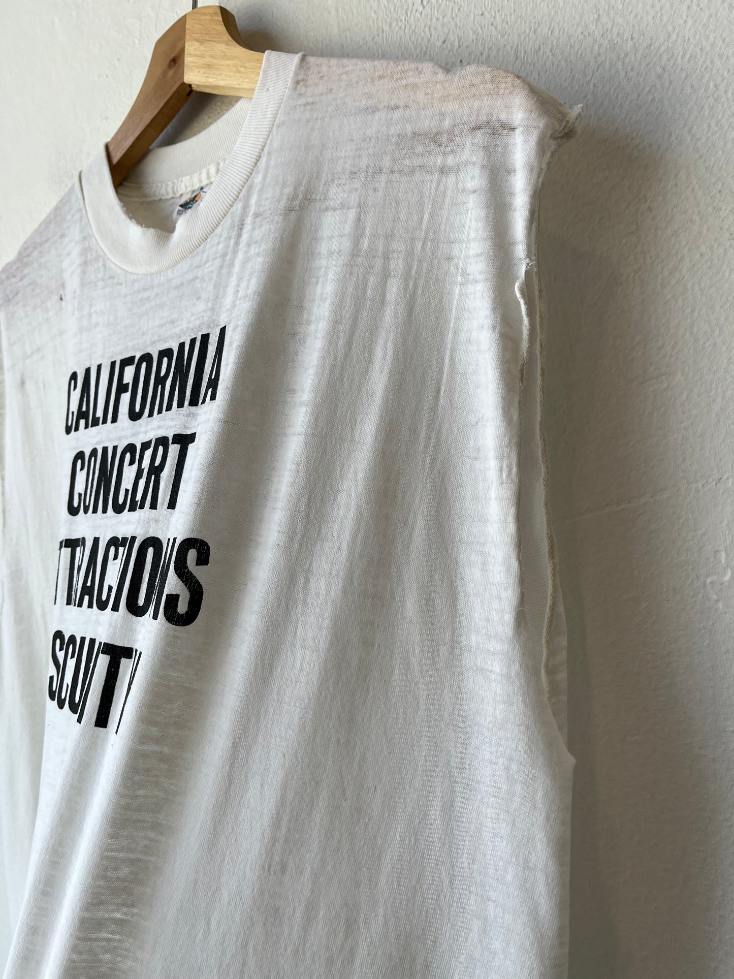 80's Concert Security Tank Top