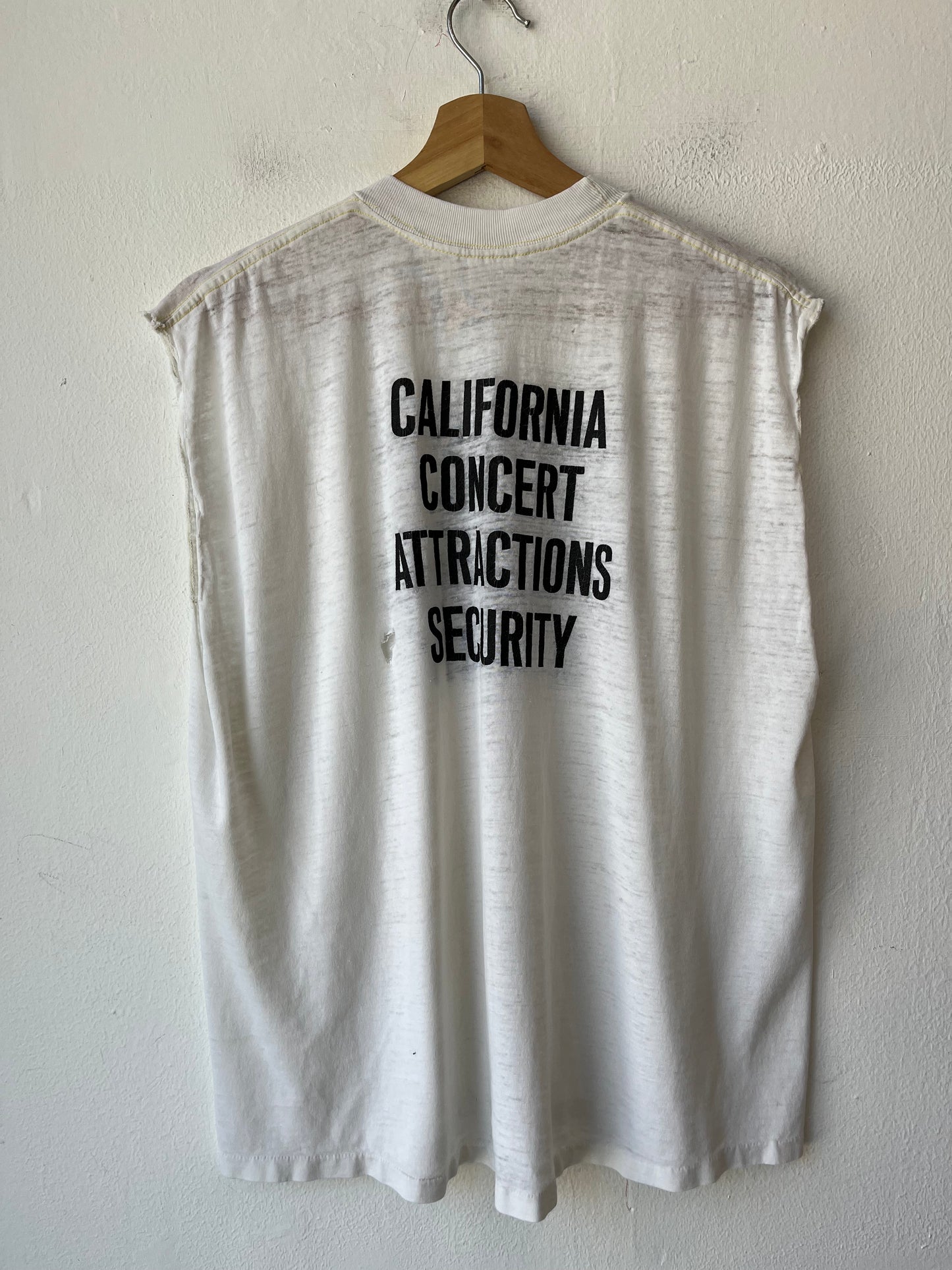 80's Concert Security Tank Top