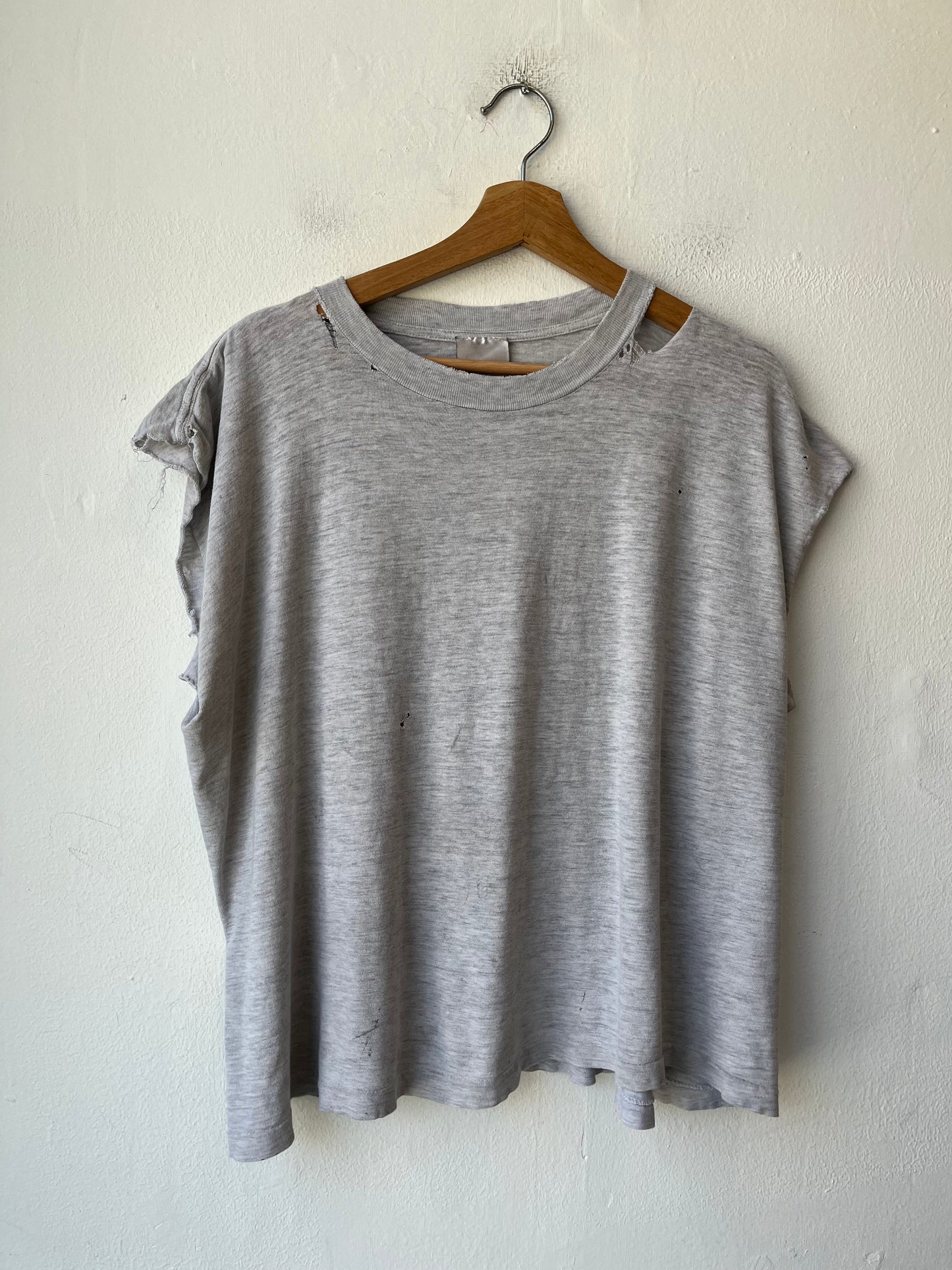 90's Cutoff Gray T-Shirt