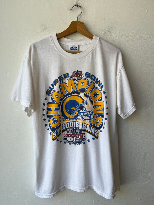 2000 Super Bowl Rams T-Shirt