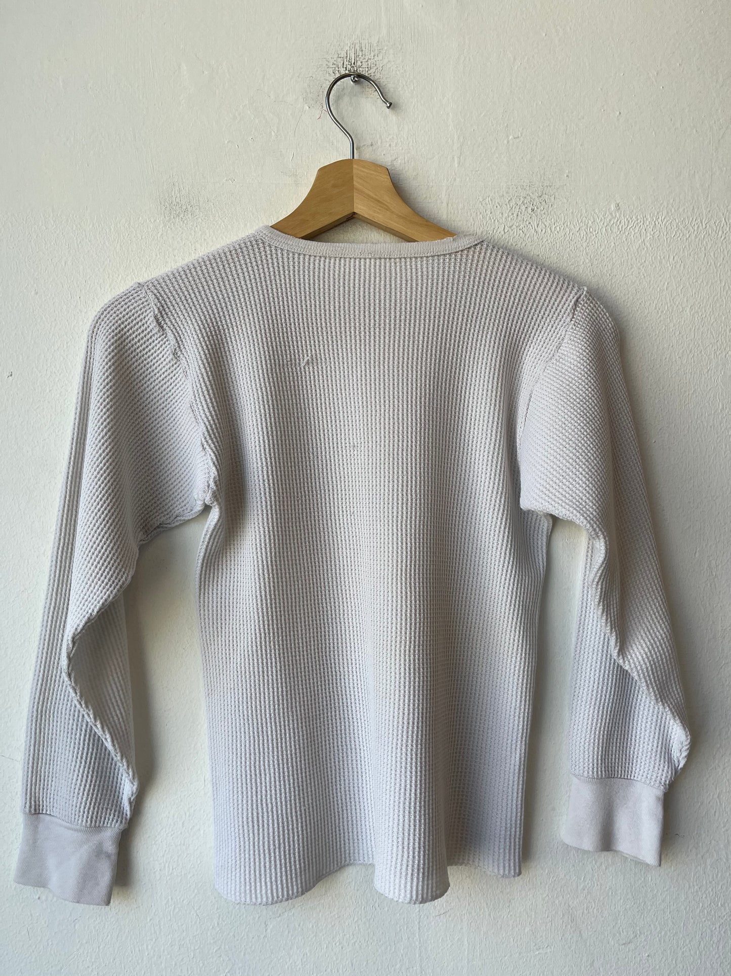 80's White Thermal Shirt