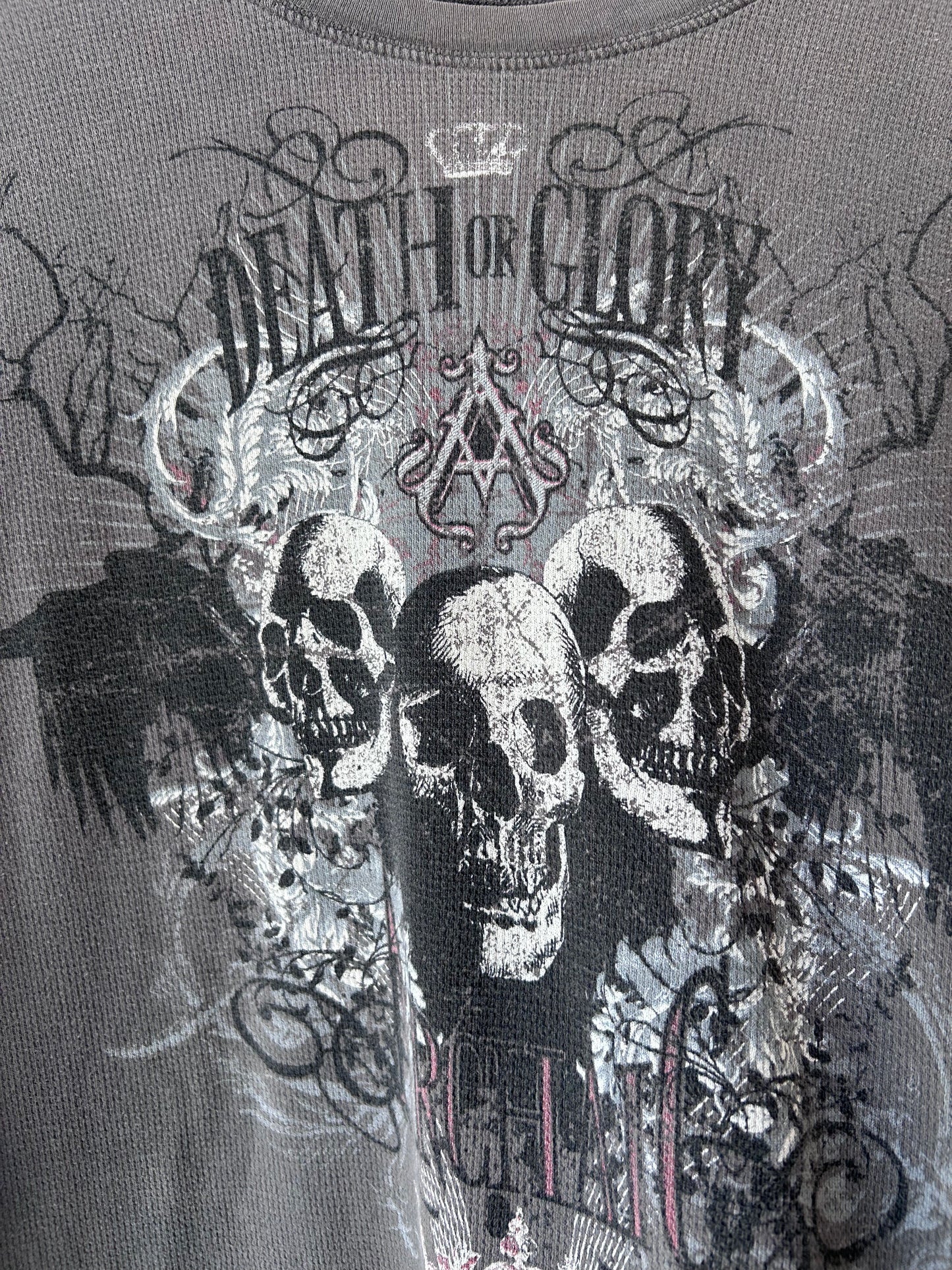 Y2K Death or Glory Thermal Shirt