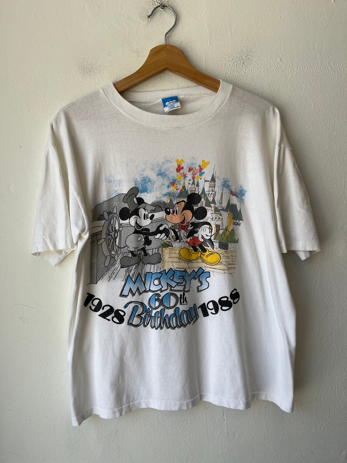1988 Mickey's Birthday T-Shirt