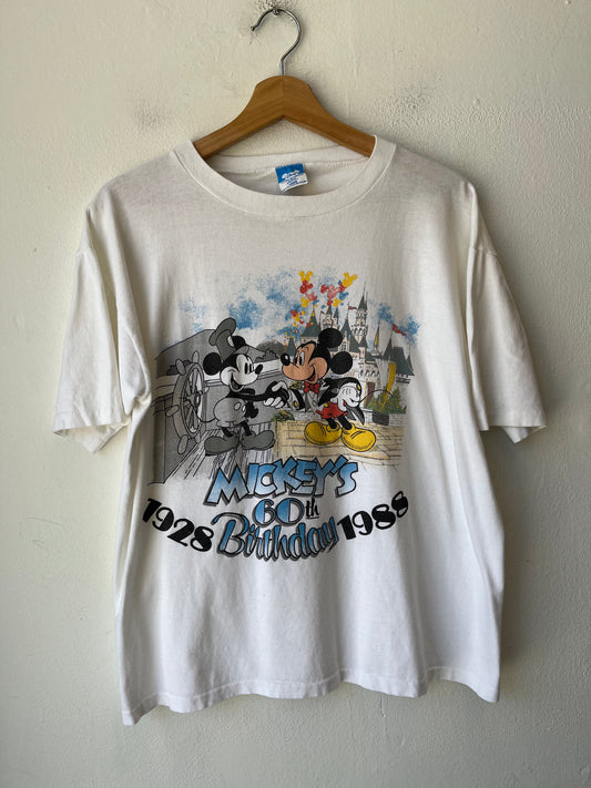 1988 Mickey's Birthday T-Shirt