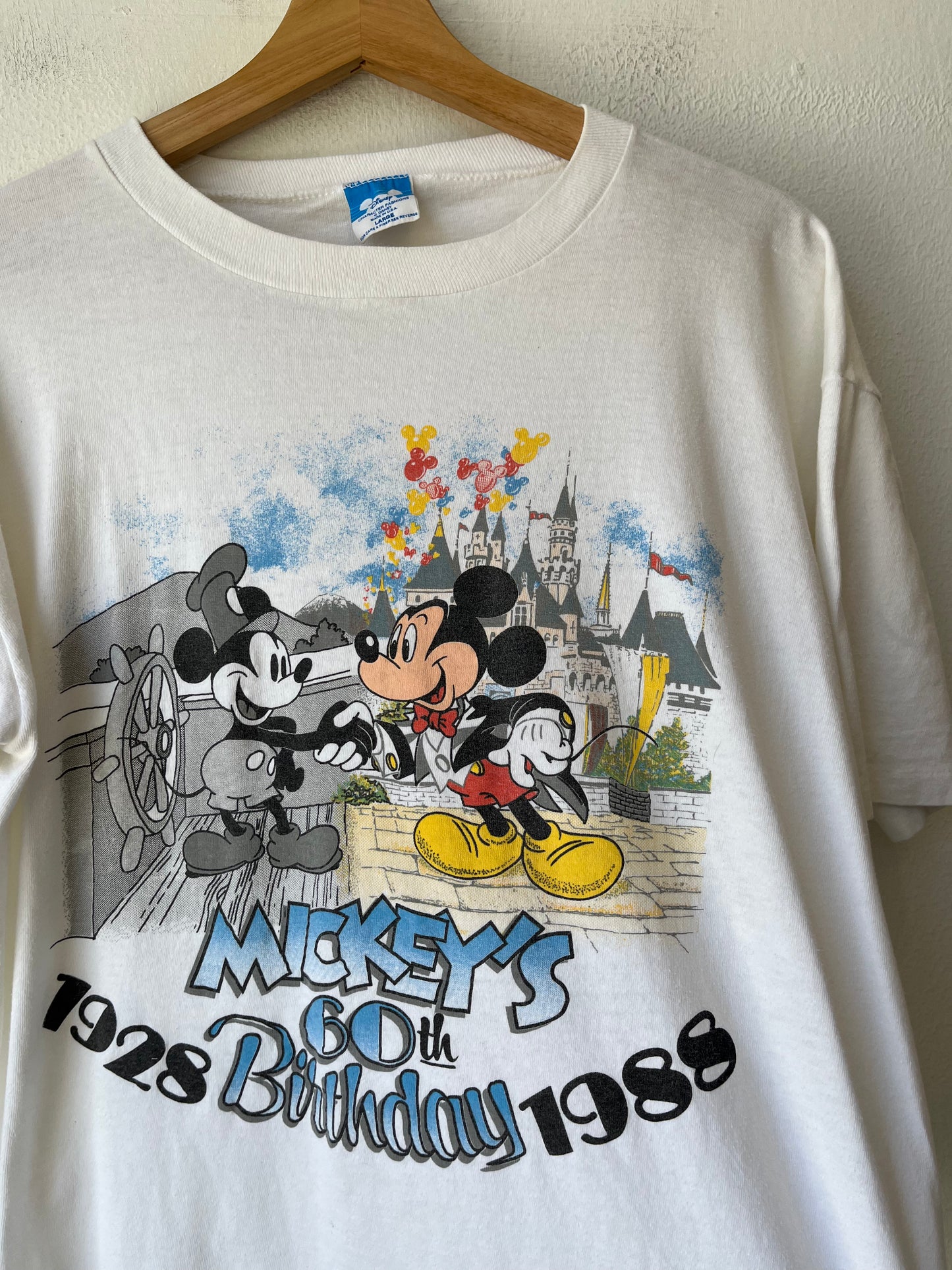 1988 Mickey's Birthday T-Shirt