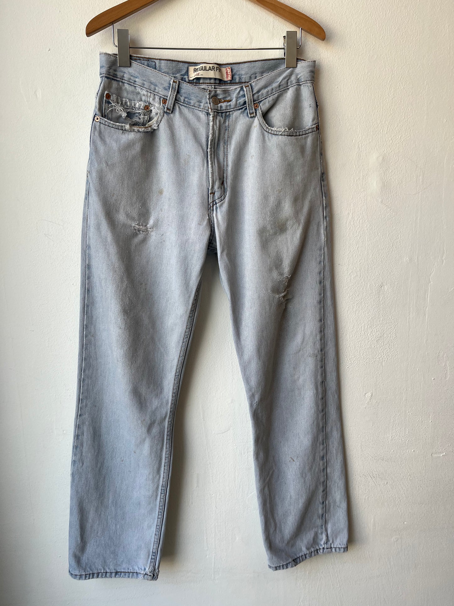 Y2K Levi's 505 Light Wash 32"
