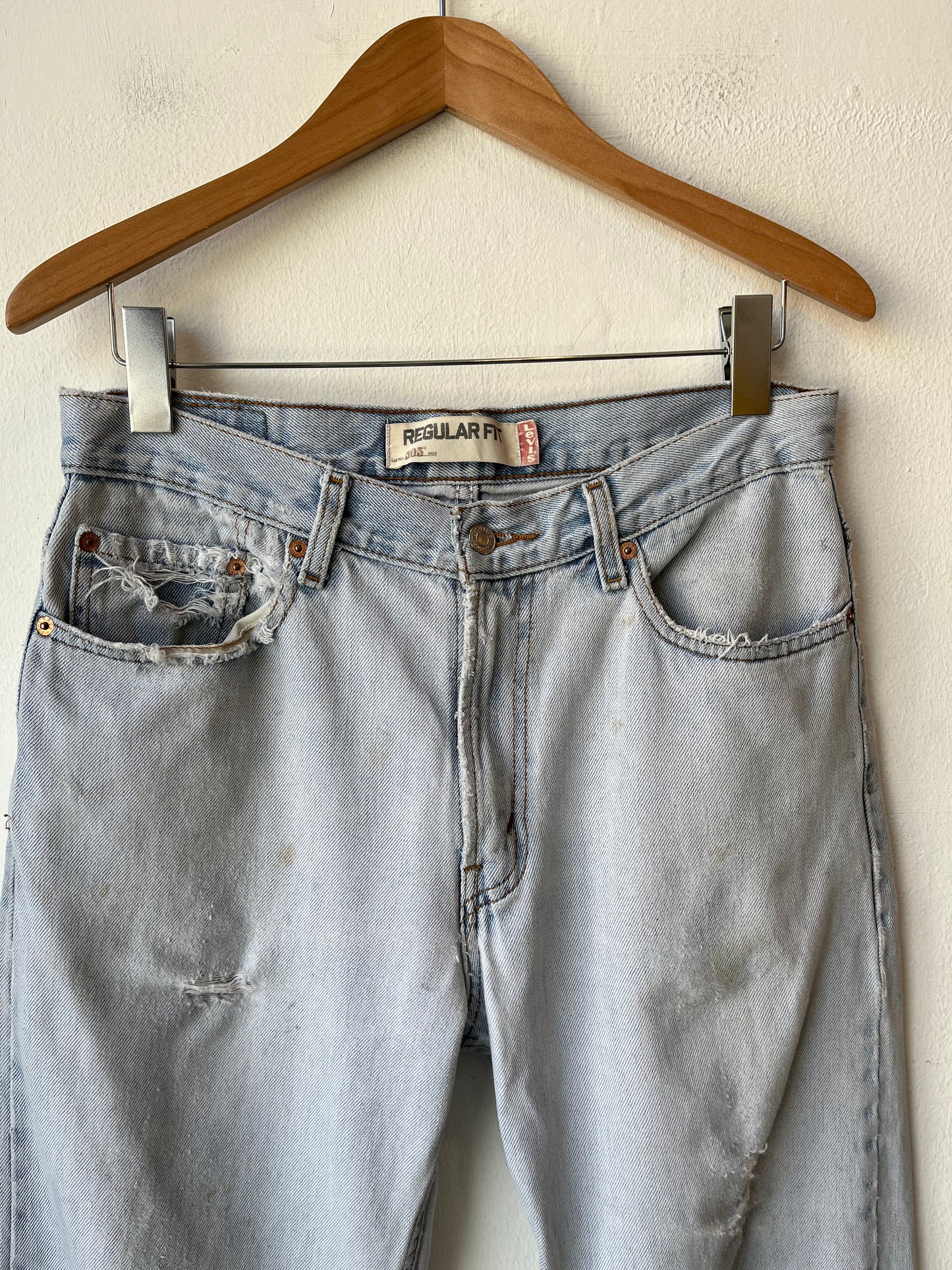 Y2K Levi's 505 Light Wash 32"