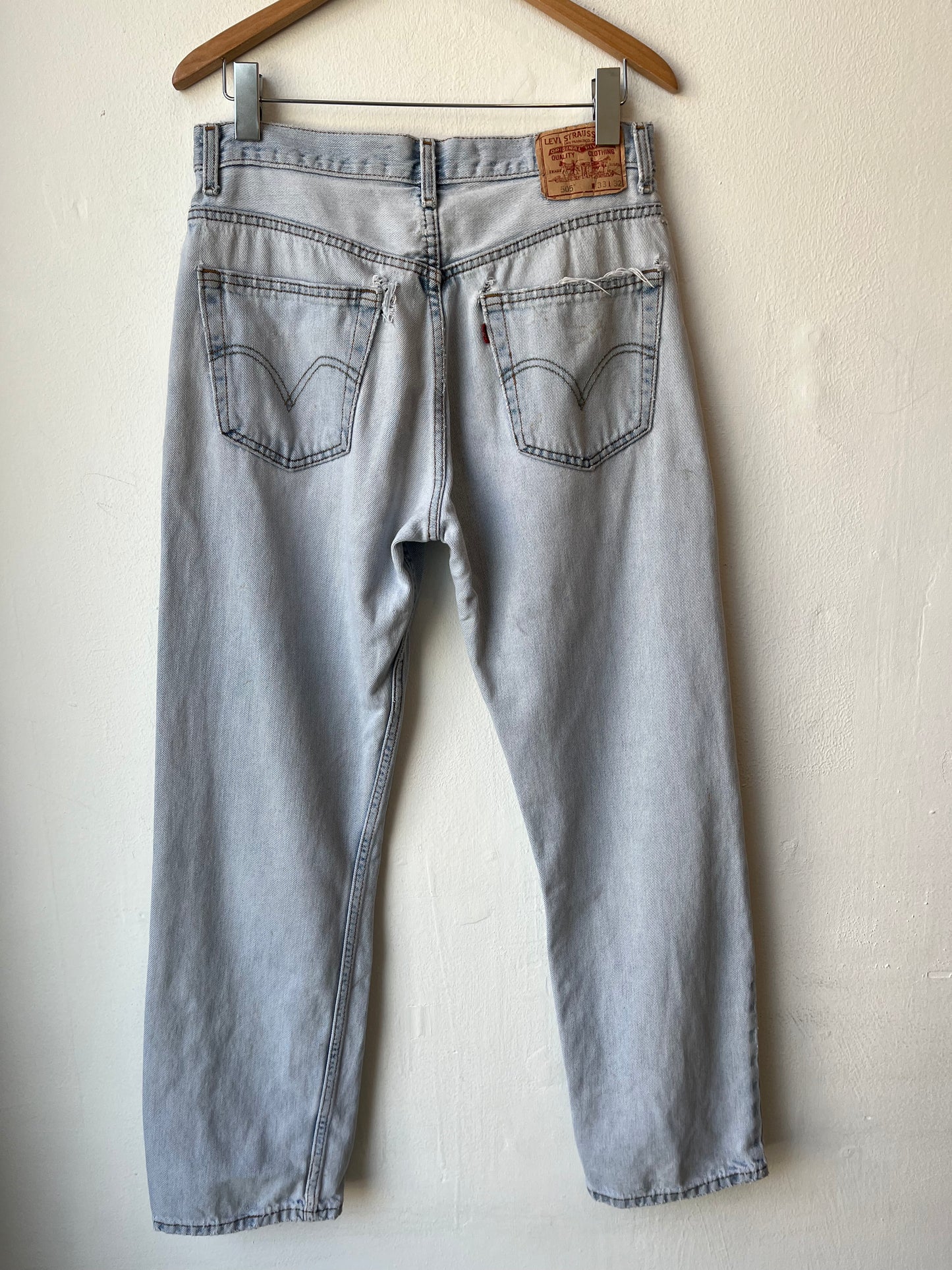 Y2K Levi's 505 Light Wash 32"