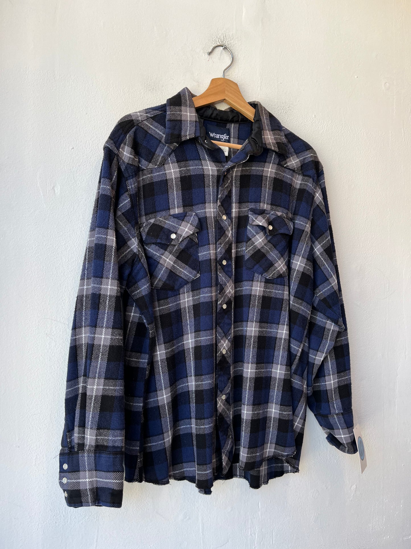Y2K Wrangler Pearl Snap Flannel