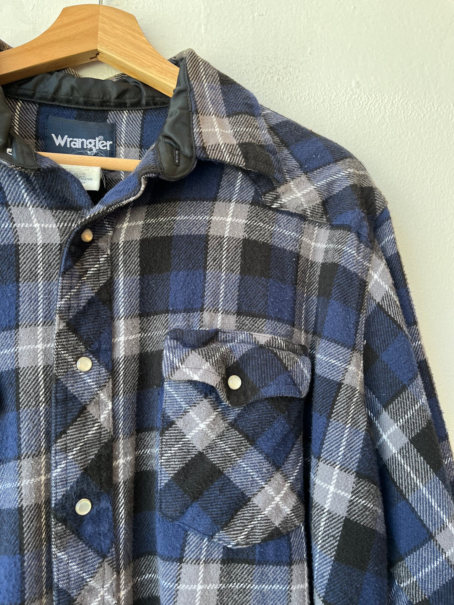 Y2K Wrangler Pearl Snap Flannel