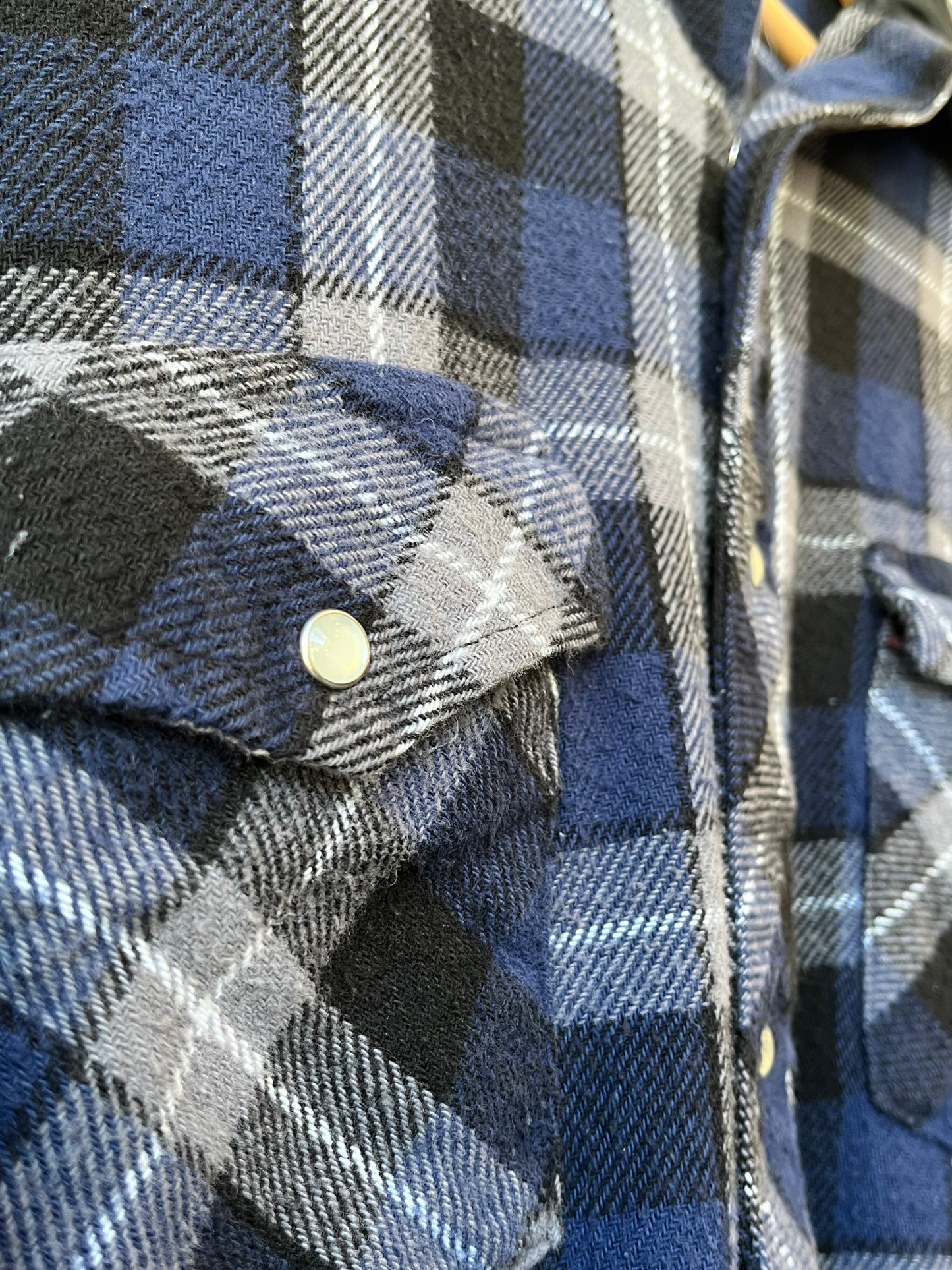 Y2K Wrangler Pearl Snap Flannel