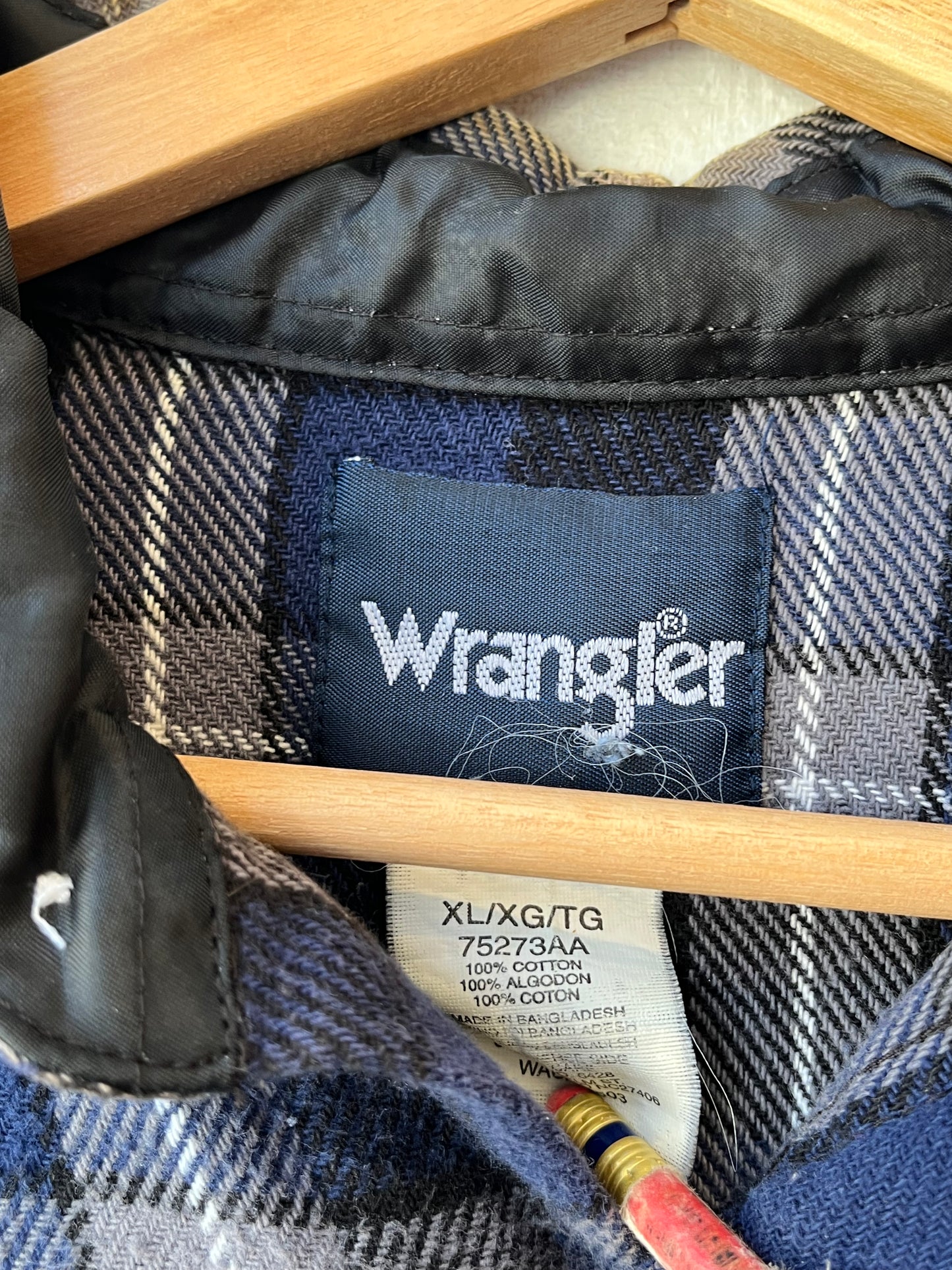 Y2K Wrangler Pearl Snap Flannel