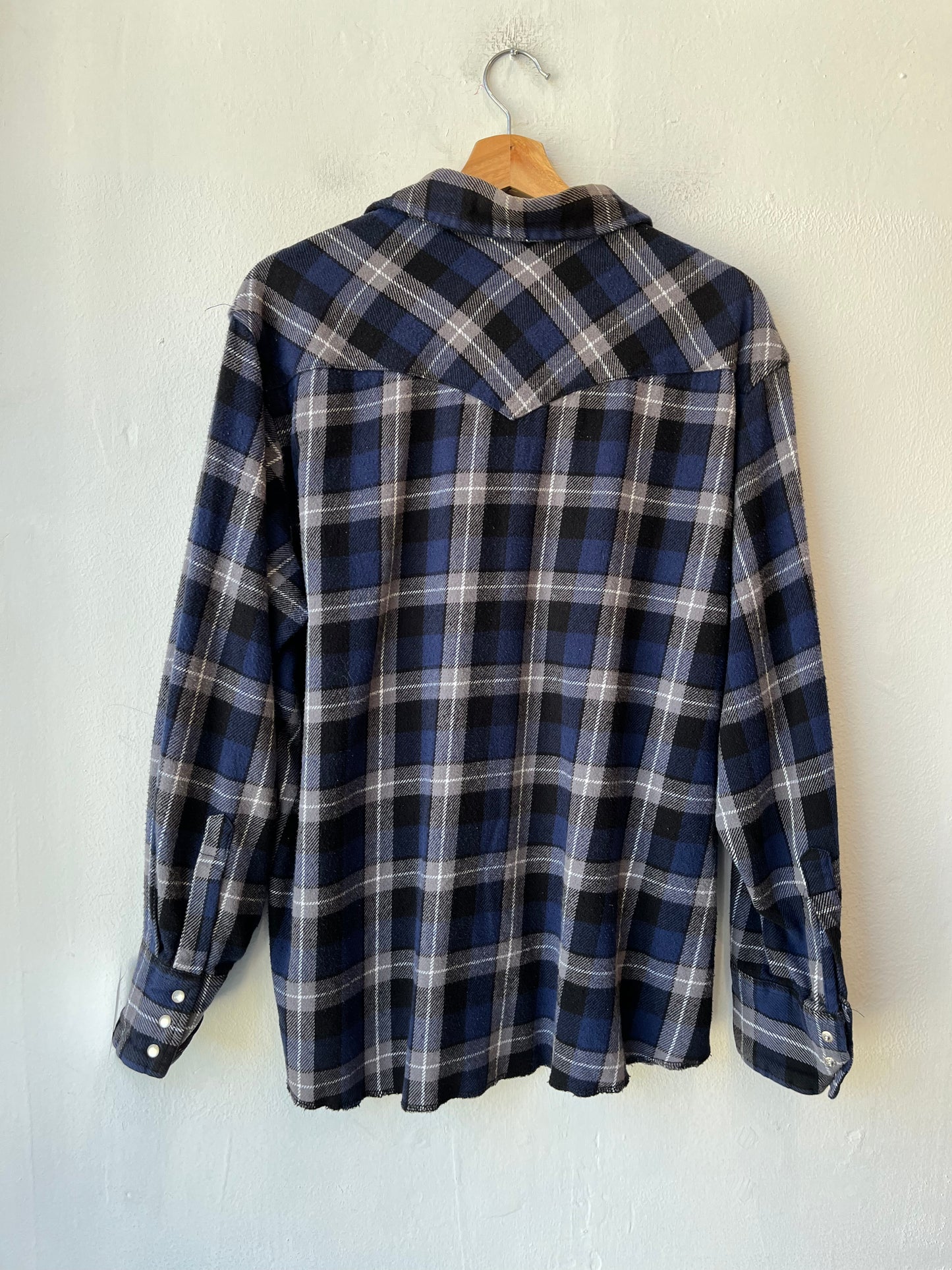 Y2K Wrangler Pearl Snap Flannel