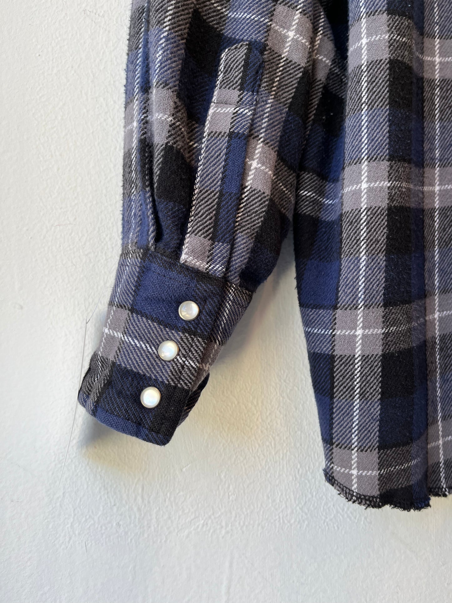 Y2K Wrangler Pearl Snap Flannel