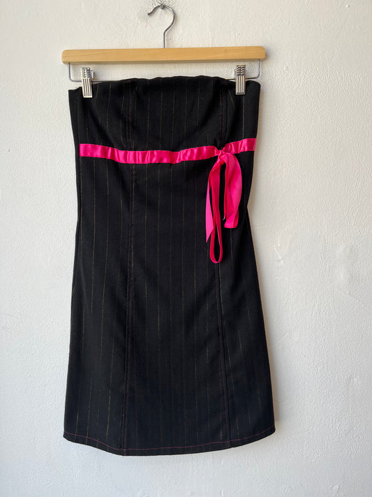 Y2K Strapless Mini Dress