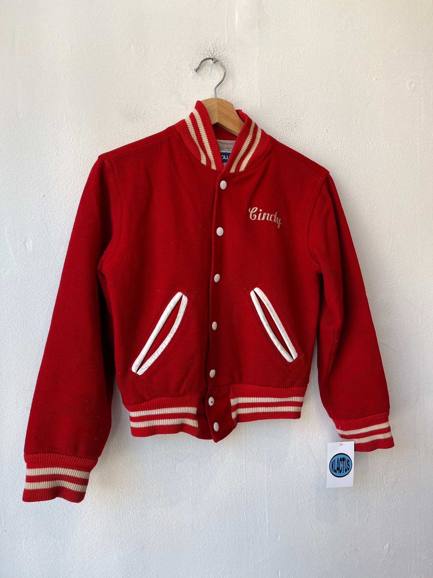 70's Red Letterman Jacket