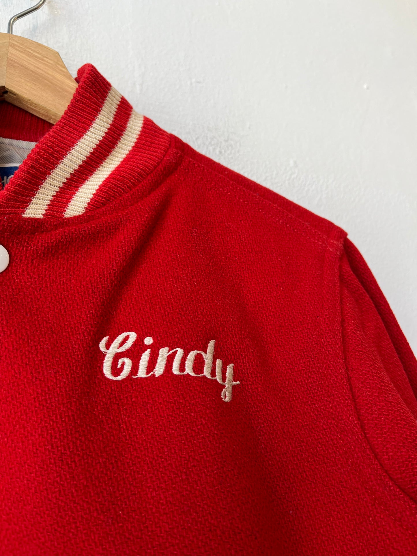 70's Red Letterman Jacket