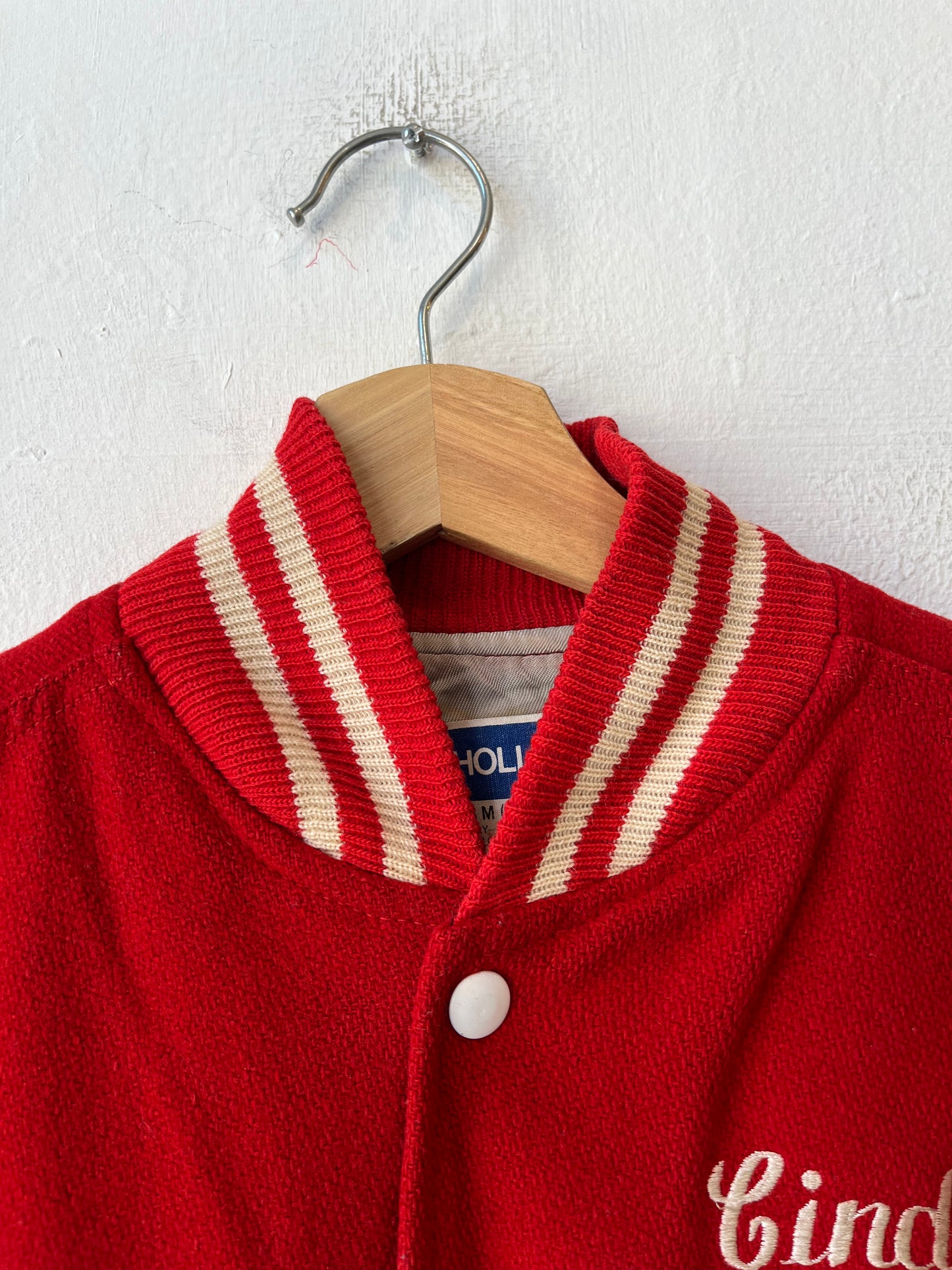 70's Red Letterman Jacket