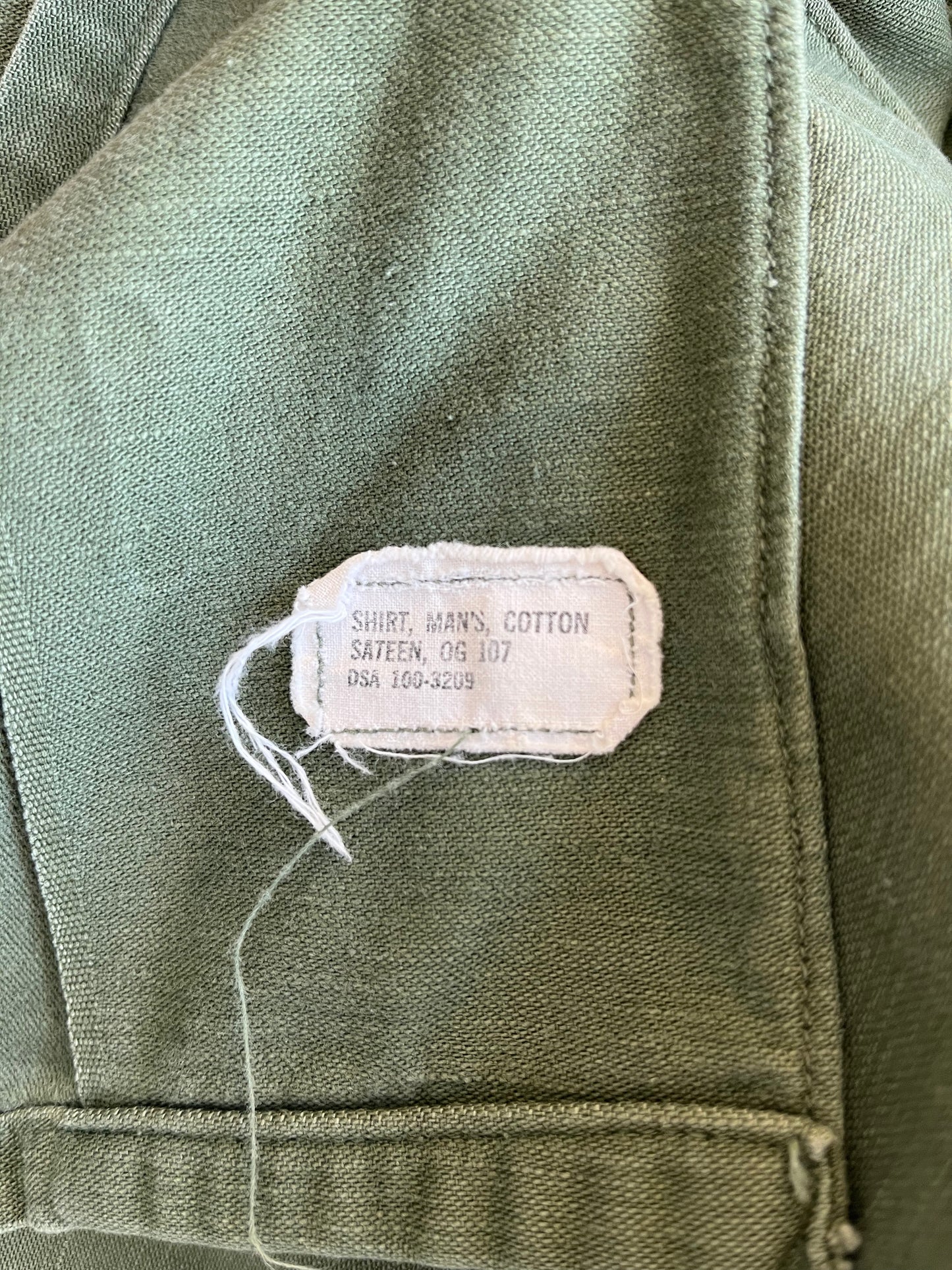 70's USMC OG-107 Shirt