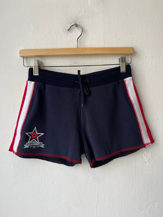Y2K Gymnast Cotton Shorts 22- 27"