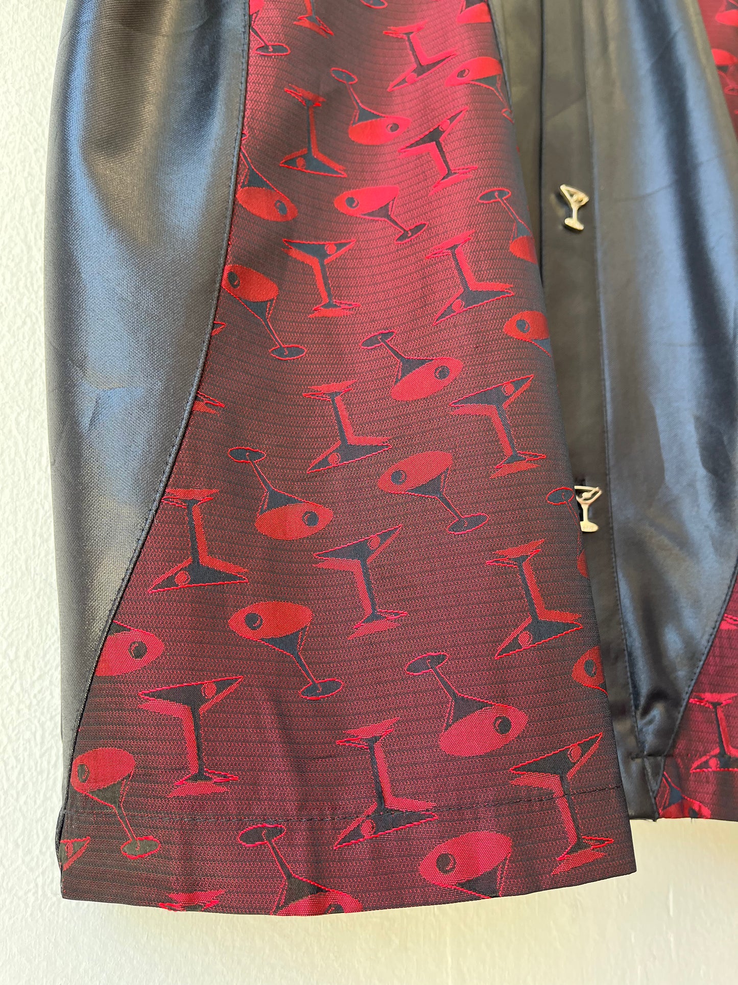 Y2K Rayon Martini Shirt