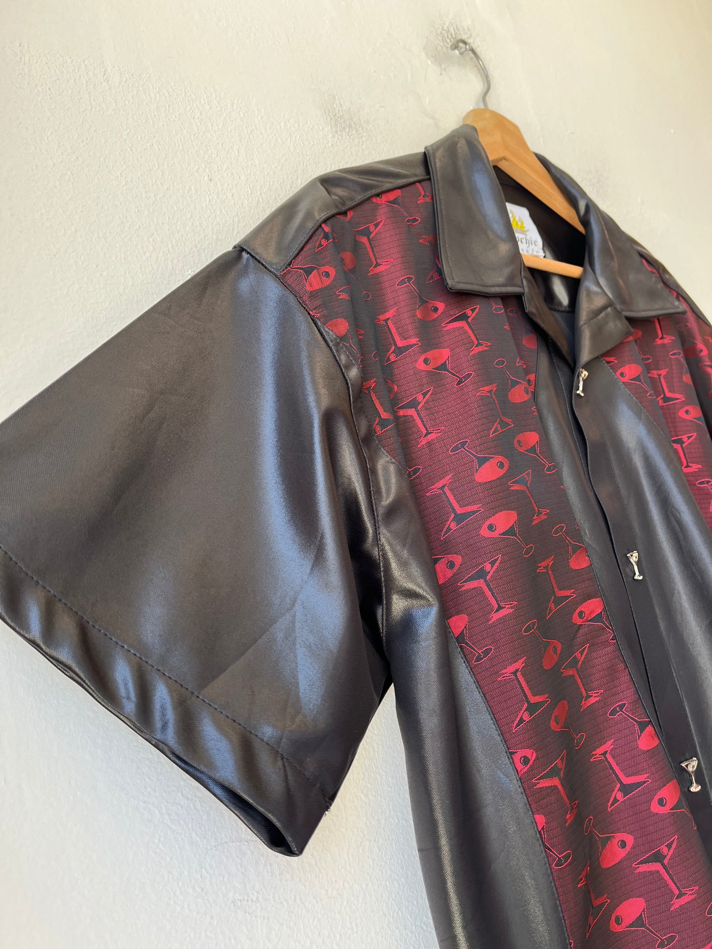 Y2K Rayon Martini Shirt