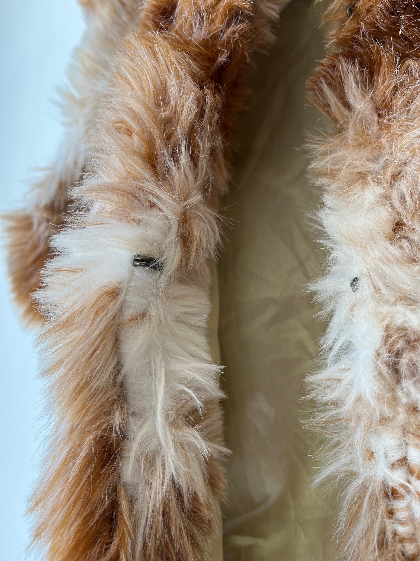 Y2K Fur Trimmed Vest