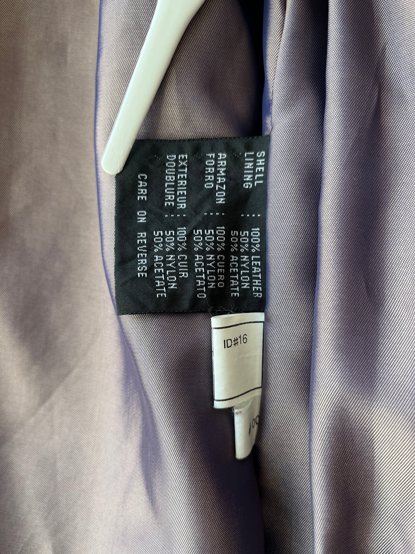 Y2K Leather Coat