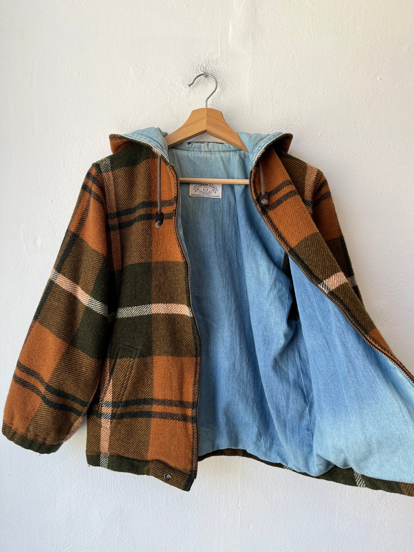 90's Armani Jeans Wool Jacket