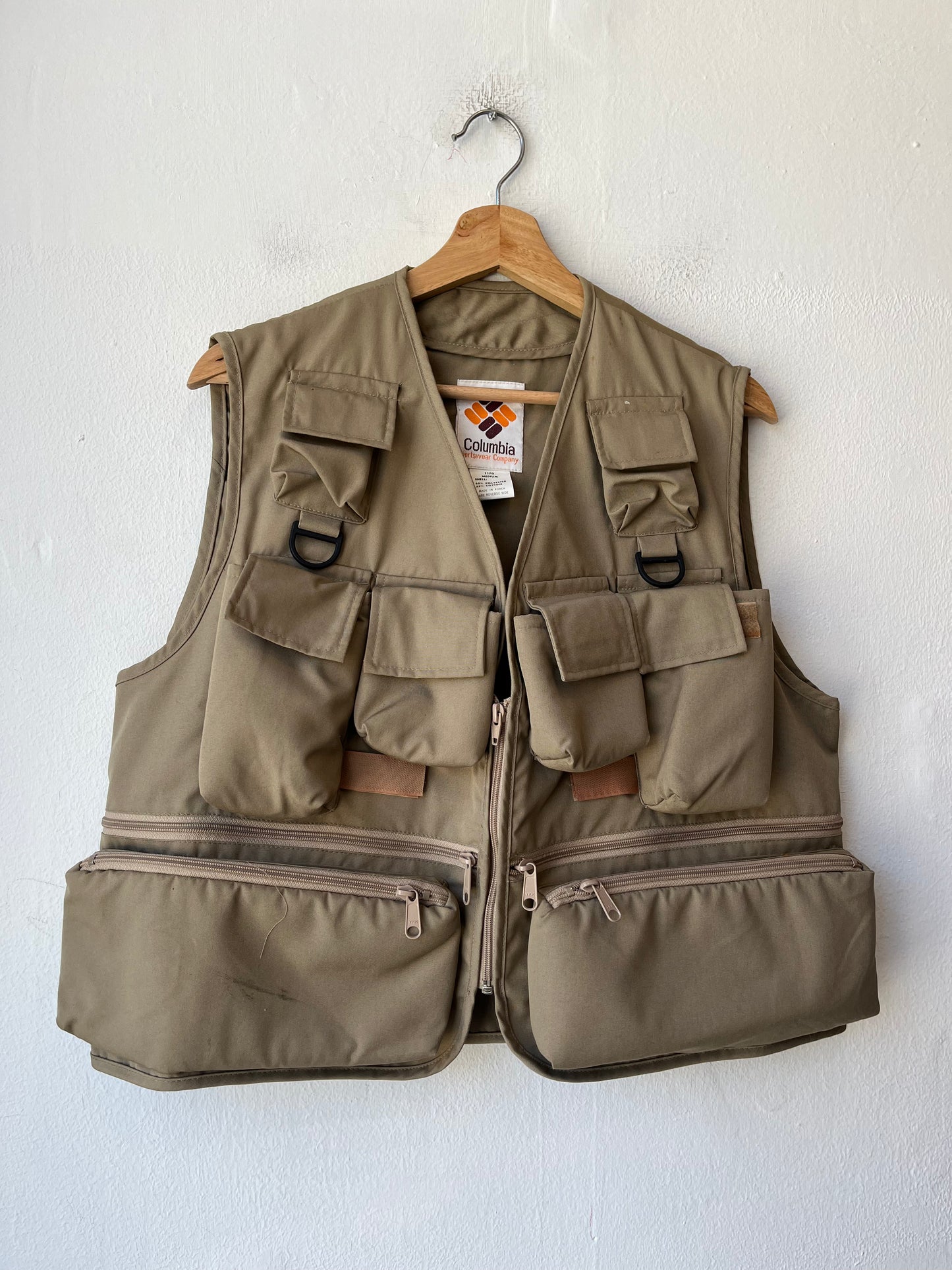 90's Columbia Fishing Vest