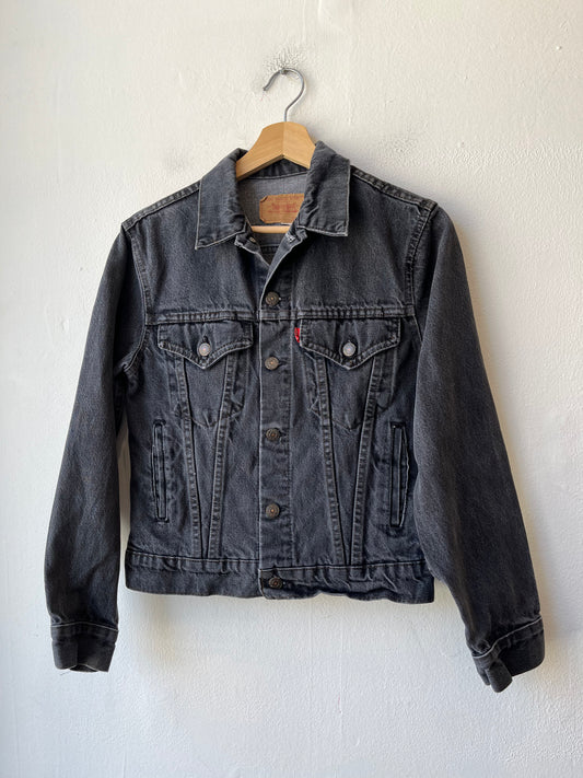 90's Levi's Black Denim Jacket