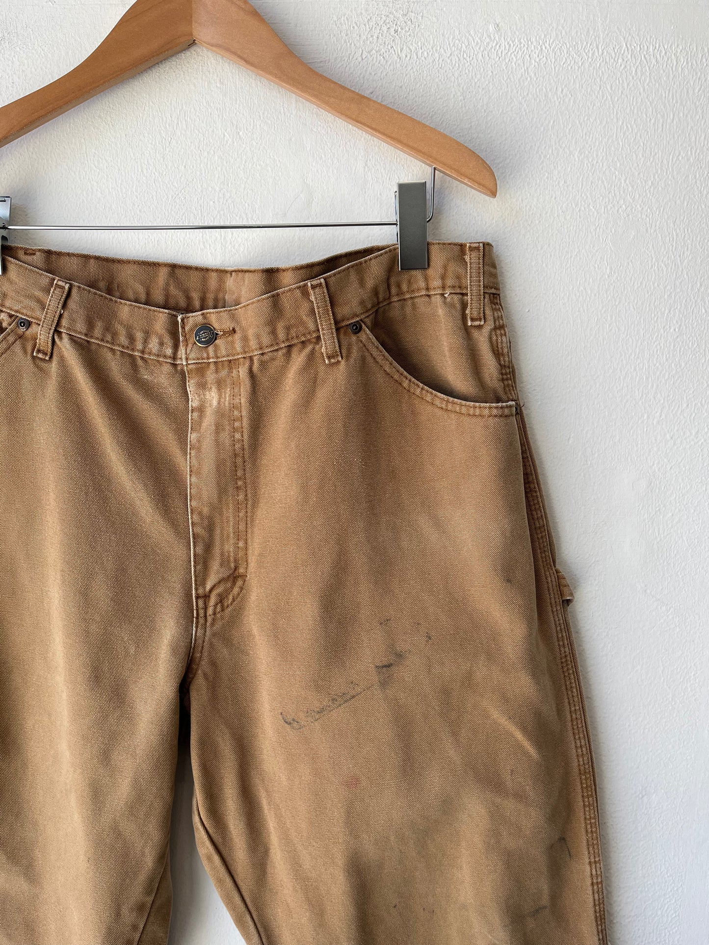 Y2K Tan Dickies Carpenter Pants 38"