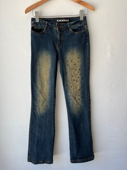 Y2K Studded Jeans 27"