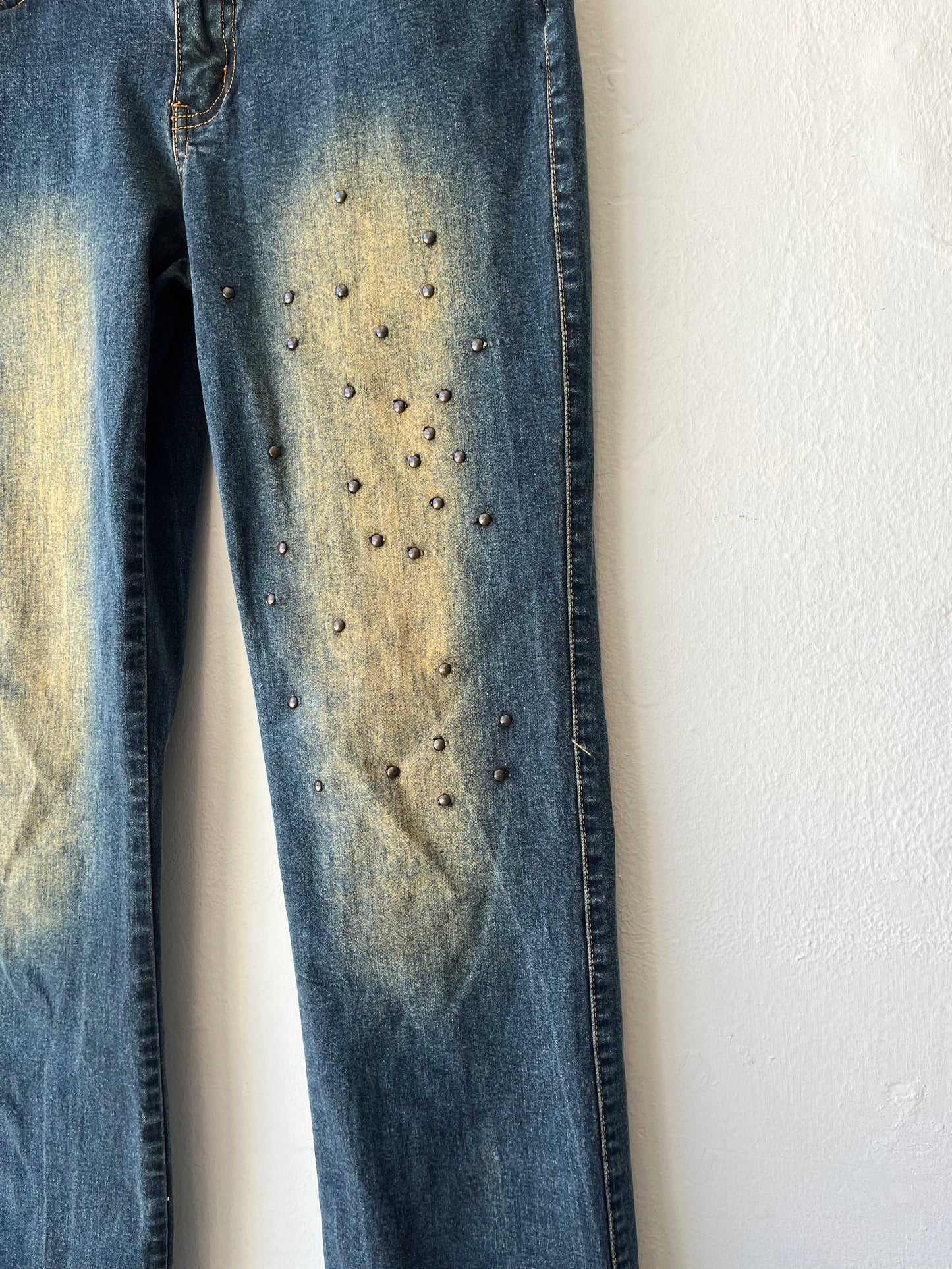 Y2K Studded Jeans 27"